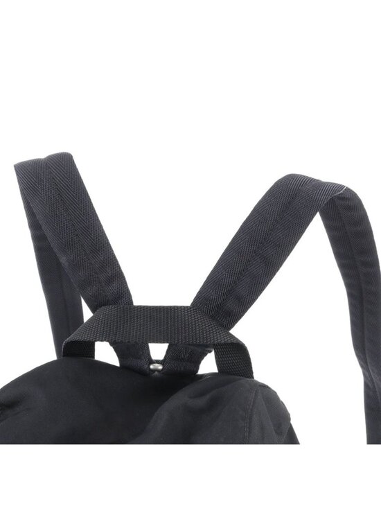 Prada Tessuto Nylon Triangle Logo Backpack Black main image 5